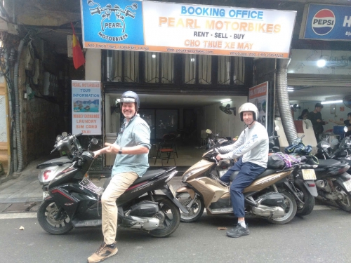 A one-day motorbike trip around Hanoi